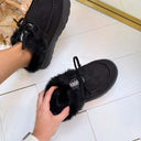 INDY PANTOFFEL 8-518 - BLACK