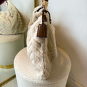 LIU JO FOULARD HOBO BAG AF6194/E1161 - CREAM