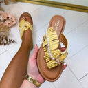 LARA BEDEL SLIPPER 8-2007 – GELB