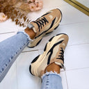 STEVE MADDEN POSSESSION-E SNEAKER 0033 - KHAKI/BLACK