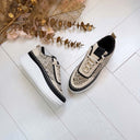 **LAATSTE MAAT 37** BESTSELLER COLOUR SNEAKER S586 - BLACK
