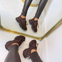 STEVE MADDEN MATCH-E SNEAKER 4643 - CHOCOLATE BRN