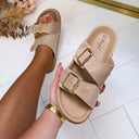 CUTE GESP SLIPPER L-99 - KHAKI