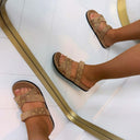 GOLDY SUEDINE SLIPPER MO3613