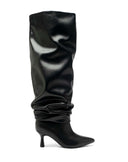 FEINER WILDLEDERSTIEFEL MIT ABSATZ DES8032 - KHAKI/SUE