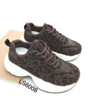 SPARKLY SNEAKER LS6008 - BROWN