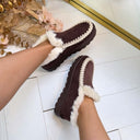 MAU PANTOFFEL S595 - COFFEE