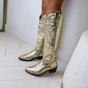 NEUER COWBOY-STIEFEL DEN929 - GOLD
