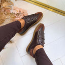 STEVE MADDEN DAYBREAK SNEAKER 3846 - GROUND COFFEE