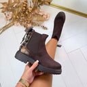 BOW BOOT M-814 - MAROON