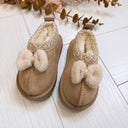 *KIDS* FURRY UGIE BOOT/PANTOFFEL 20409 - BEIGE