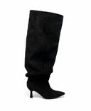 FEINER WILDLEDERSTIEFEL MIT ABSATZ DES8032 - KHAKI/SUE
