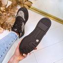 GUESS ALLOVER LOGO SNEAKER FLTM16FAL12 - COFFE