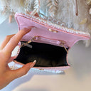 TWEET CHARM BAG E-1 - PINK