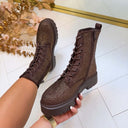 SPARKLE BOOT HB-317 - BROWN