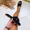STRAPE SLIPPER 9826 - SCHWARZ