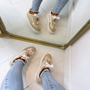 LACY CUTE SNEAKER 8-523 BEIGE