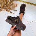 LAYLA PANTOFFEL SU012 - BROWN