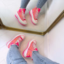 PLATEAU-DETAIL-SNEAKER LS-680 LEOPARD