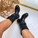 **ACTIE** GESPJES LAARS RXJ-297 - NOIR