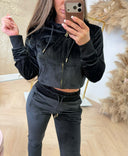 RD SIGNATURE ROMI SAMT JACKET - BLACK