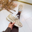 SPORTIVE SNEAKER LS797 - GOLD