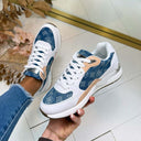 GUESS DENIM LOGO SNEAKER FLJM20DEN12 - WHBLU