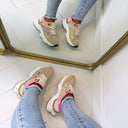 INSPIRED SNEAKER 8-541 PINK