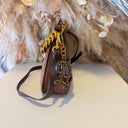 LIU JO RIDHI CROSS OVER BAG AF6207/T706A - TABACCO