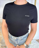 GUESS TRACEY CN SS T-SHIRT V6RI07J1314 - BLACK
