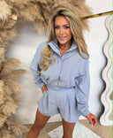 UNIQUE THE LABEL GIGI JACKET HELLGRAU