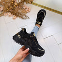 GEORGIA SNEAKER KK-315 - BLACK