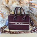 VALENTINO BAGS WINTER AELLA SHOPPING BAG VBSABG04 - BORDEAUX