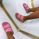 PANTOFFELETTE DEBBY GH-88-78 - FUCHSIA