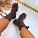 BESTSELLER BOOT DES832-1 - BROWN/SUE