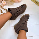 LA STRADA BOOT 4501181-0220  - DK BROWN COW SUEDE