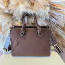 VALENTINO BAGS WINTER AELLA SHOPPING BAG VBSABG04 - CAFFE