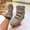LOLA WEDGE BOOT 8-529 - KHAKI