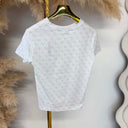*LAATSTE MAAT XS* GUESS CHRYSANTA T-SHIRT V5GI16I3Z14 - P0JE WHITE