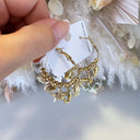 CHARM EARRING EH1097 - GOLD