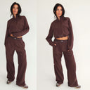 UNIQUE THE LABEL GIGI PANTS CACAO