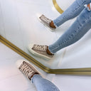 GUESS BEAUTY SNEAKER FLTC3YFAL12 - TAUPE
