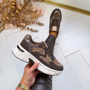 DETAIL SNEAKER 9262 - MARRON