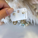 CHAIN EARRING EH1123 - GOLD