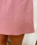 UNIQUE THE LABEL LEYLA SKIRT - VINTAGE PINK