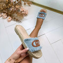 LIU JO PAROS 01 SLIPPER SA6099 TX523 - LIGHT BLUE