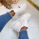 STEVE MADDEN POSSESSION-E SNEAKER 0033 - WHITE