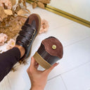 STEVE MADDEN DAYBREAK SNEAKER 3846 - GROUND COFFEE