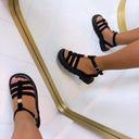 SUNNY SANDAAL 903-662**- NOIR