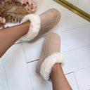 FLUFFY PANTOFFEL 9072 - BEIGE